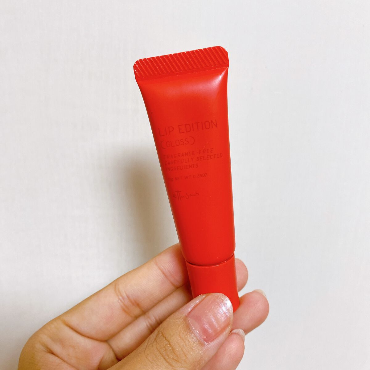 エテュセ リップエディション(グロス) 11 オレンジレッド/ettusais/リップグロスを使ったクチコミ（1枚目）