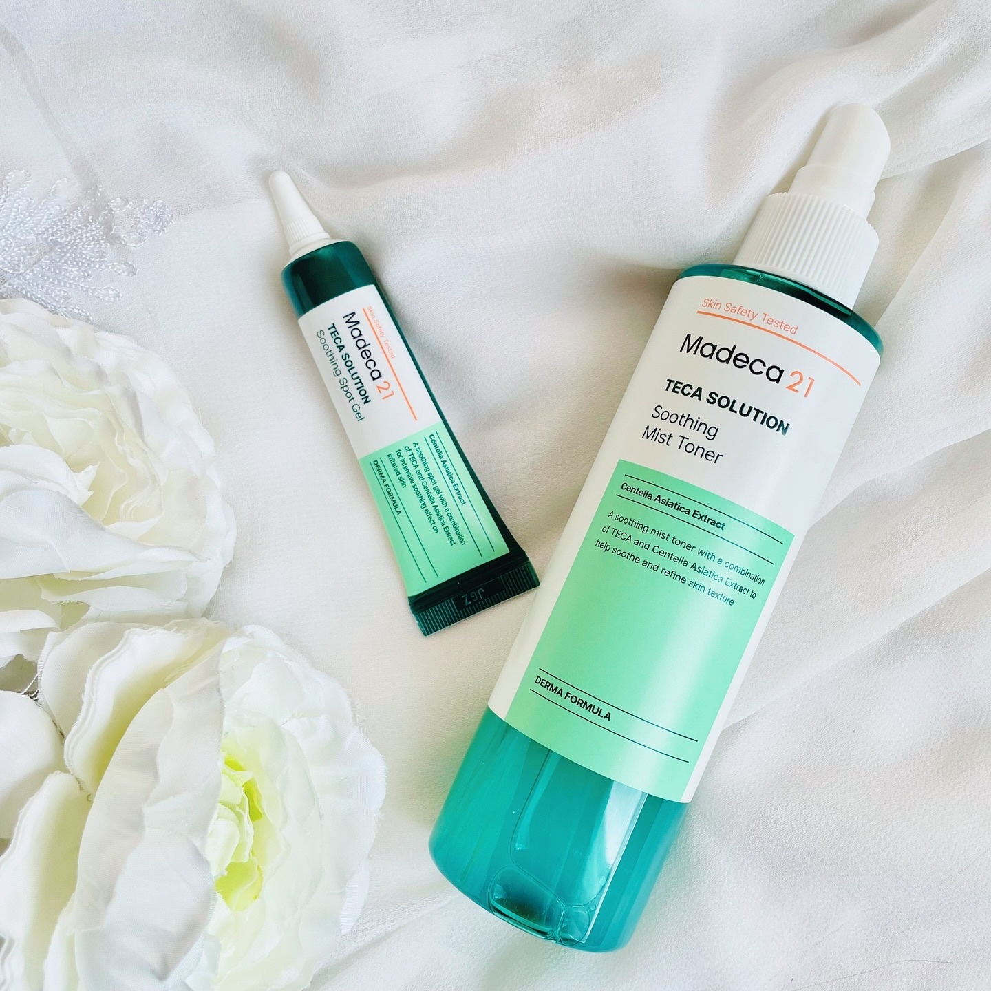 テカソルーションスージングジェル/Madeca21/フェイスクリームを使ったクチコミ（1枚目）