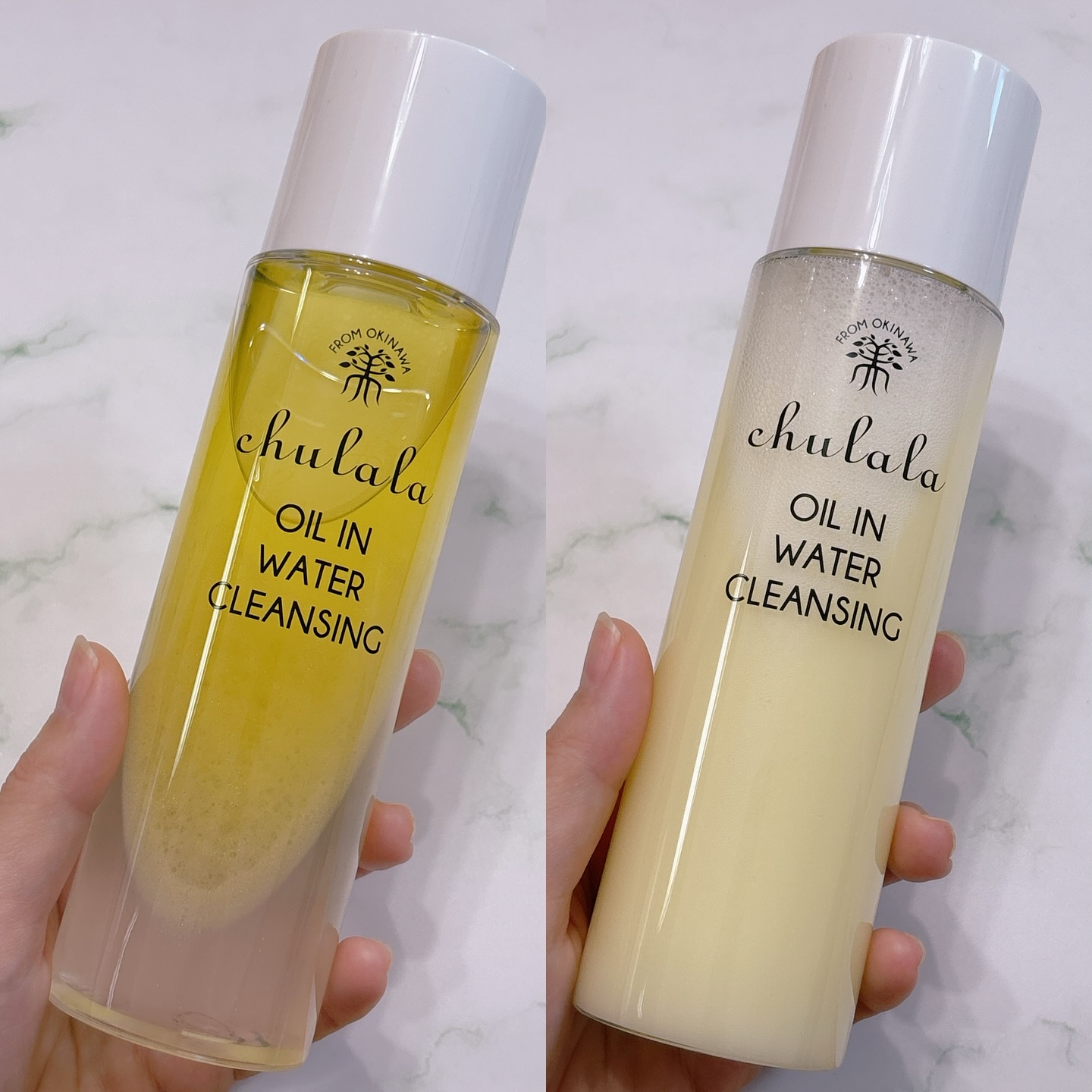 オイルインウォータークレンジング/ちゅらら/クレンジングウォーターを使ったクチコミ（2枚目）