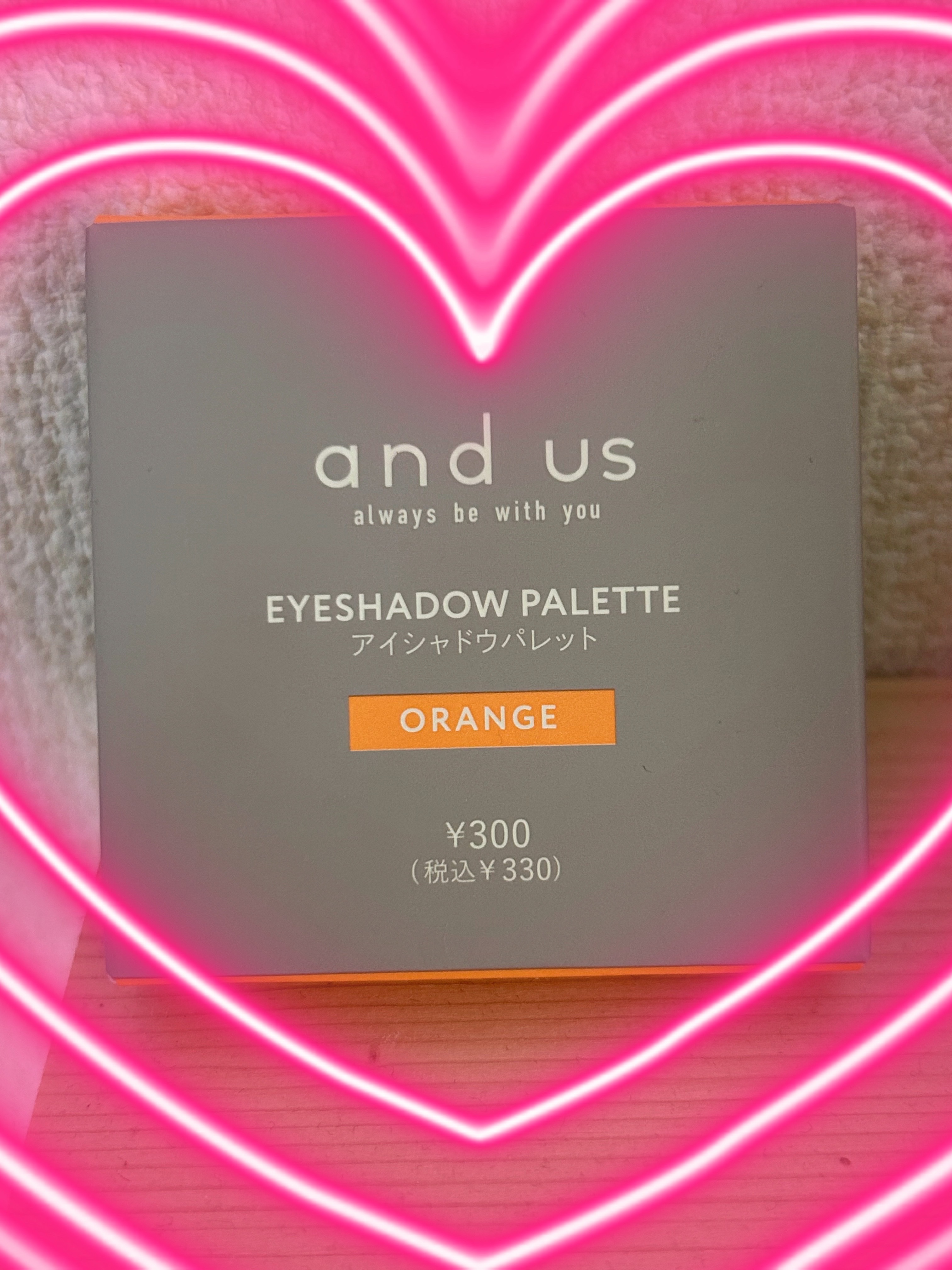 アイシャドウパレット（4色） 03OR/and us/アイシャドウパレットを使ったクチコミ（1枚目）