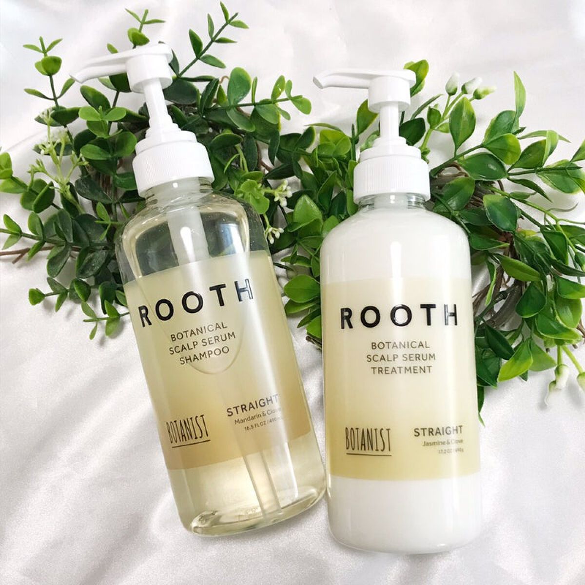 ルース ボタニカルスカルプセラム シャンプー・トリートメント（ストレート）/BOTANIST/市販シャンプーを使ったクチコミ（2枚目）