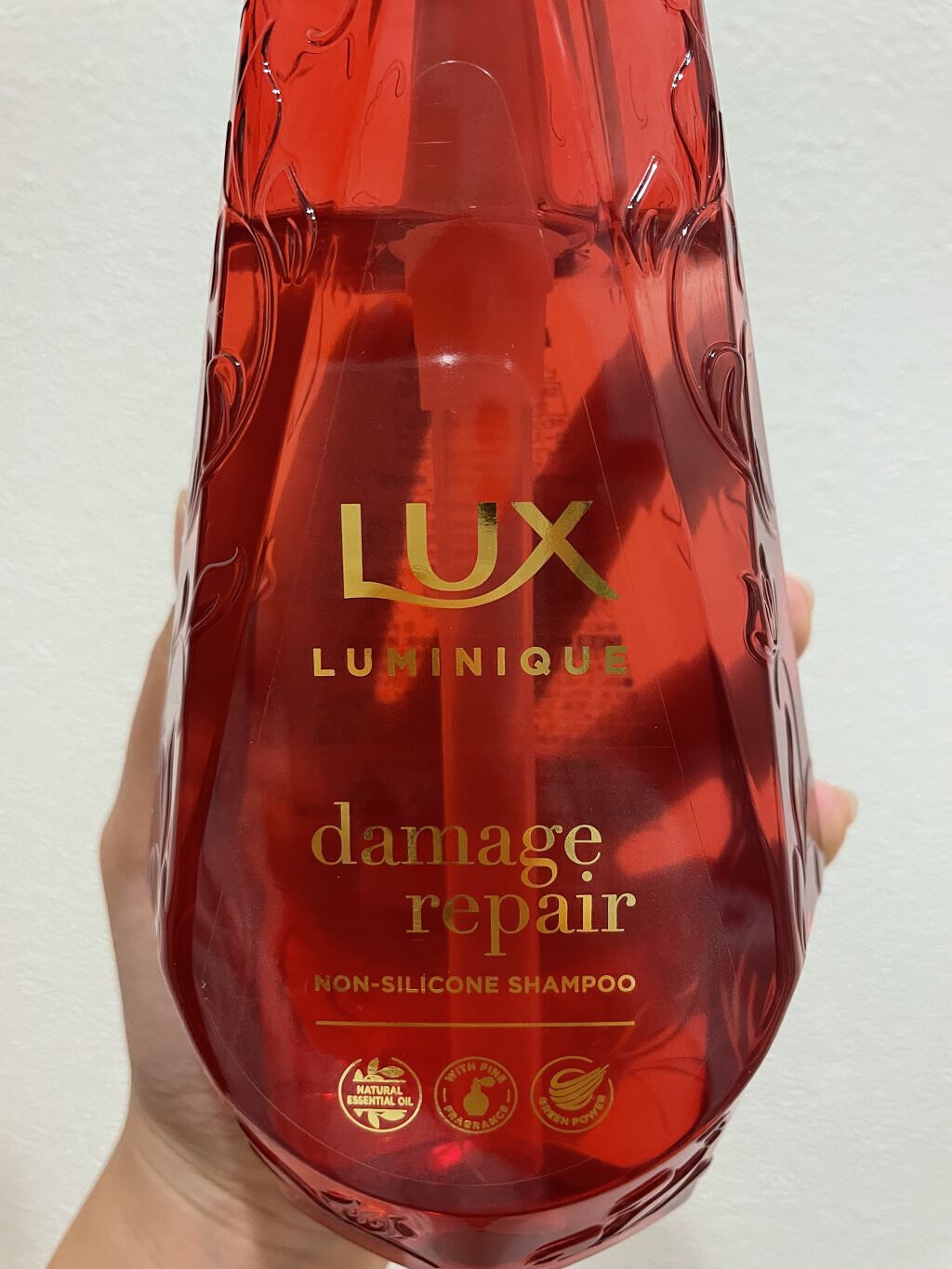 ルミニーク ダメージリペア シャンプー／トリートメント/LUX/市販シャンプーを使ったクチコミ（3枚目）