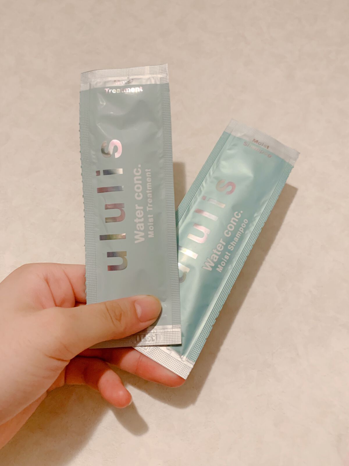 ウォーターコンク モイストシャンプー/ヘアトリートメント/ululis/市販シャンプーを使ったクチコミ（1枚目）