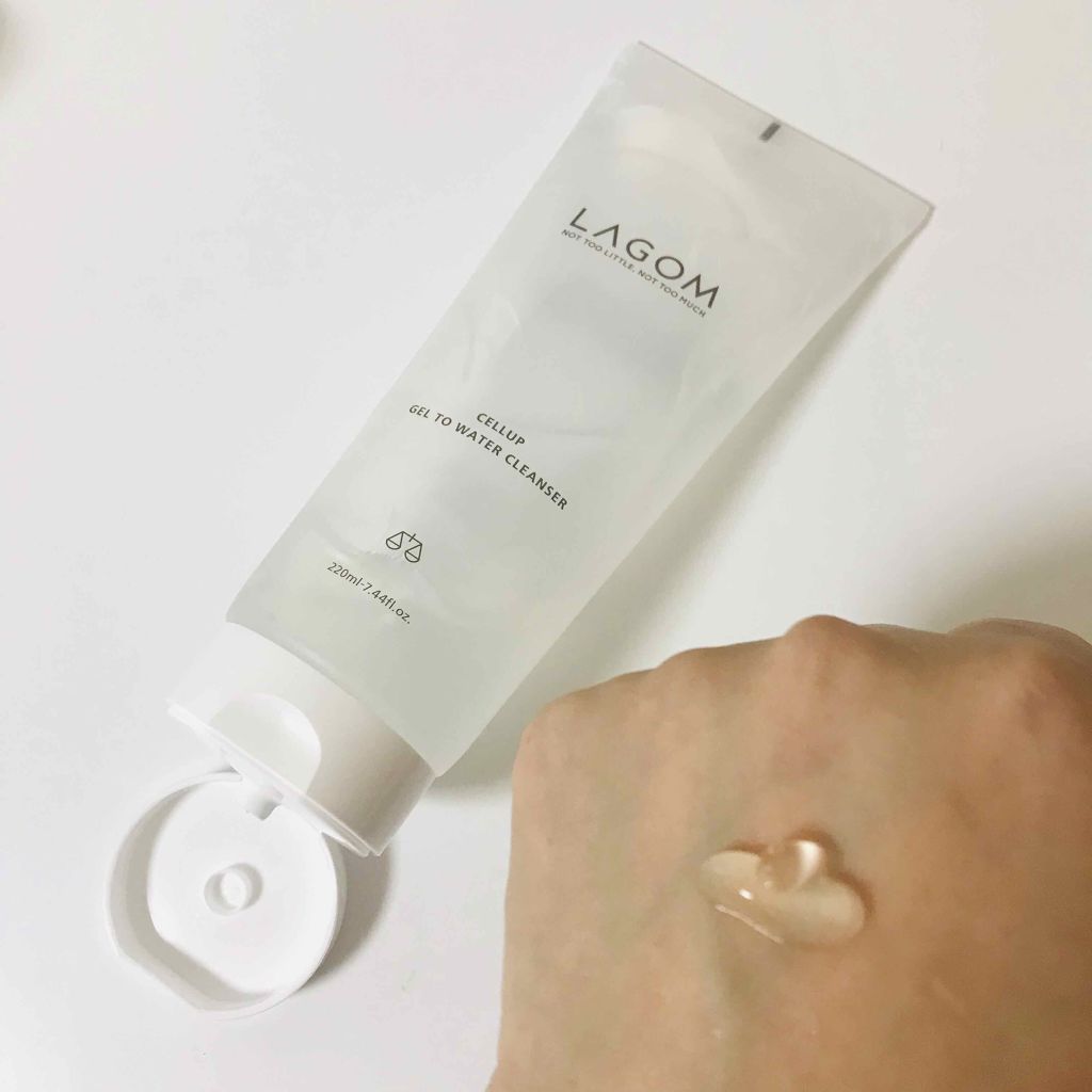 ラゴム ジェルトゥウォーター クレンザー(朝用洗顔)/LAGOM /その他洗顔料を使ったクチコミ（1枚目）