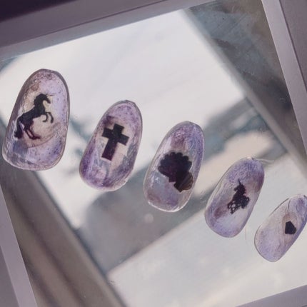 サンリオネイル/DAISO/マニキュアを使ったクチコミ(3枚目)