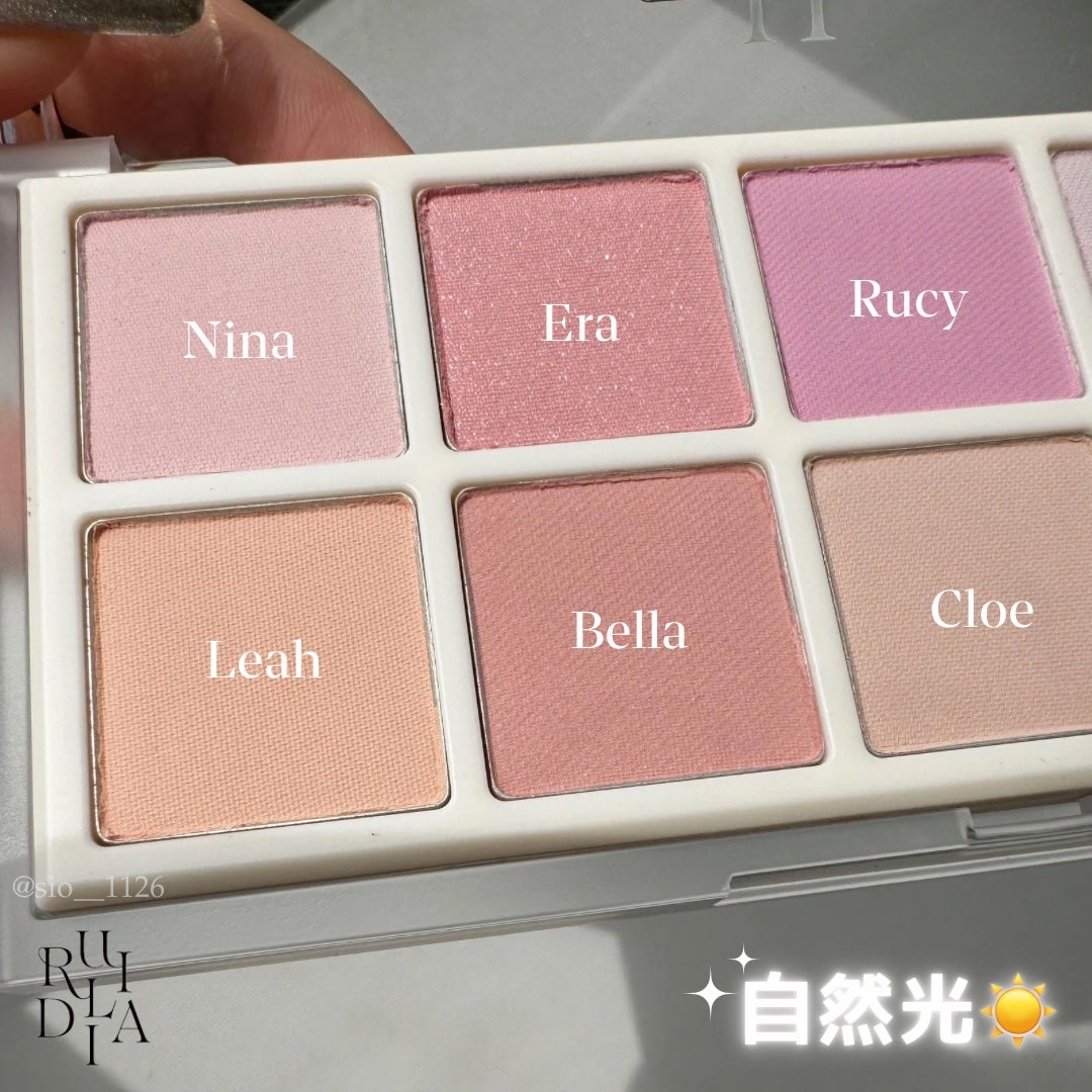 マルチユースシャドウパレット/RULIDIA/アイシャドウパレットを使ったクチコミ(3枚目)