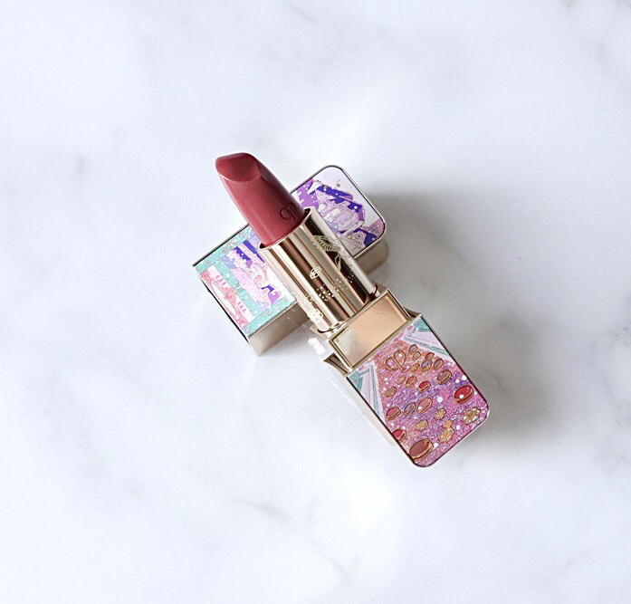 ルージュアレーブル 526 Enchantment Blooms（ホリデーコレクション2024）/クレ・ド・ポー ボーテ/口紅を使ったクチコミ（3枚目）