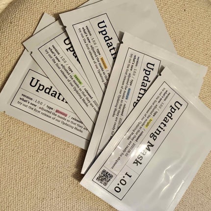 Updating Mask 1.0.0 5タイプセット 1セット5枚入り/meol/シートマスク・パックを使ったクチコミ(3枚目)