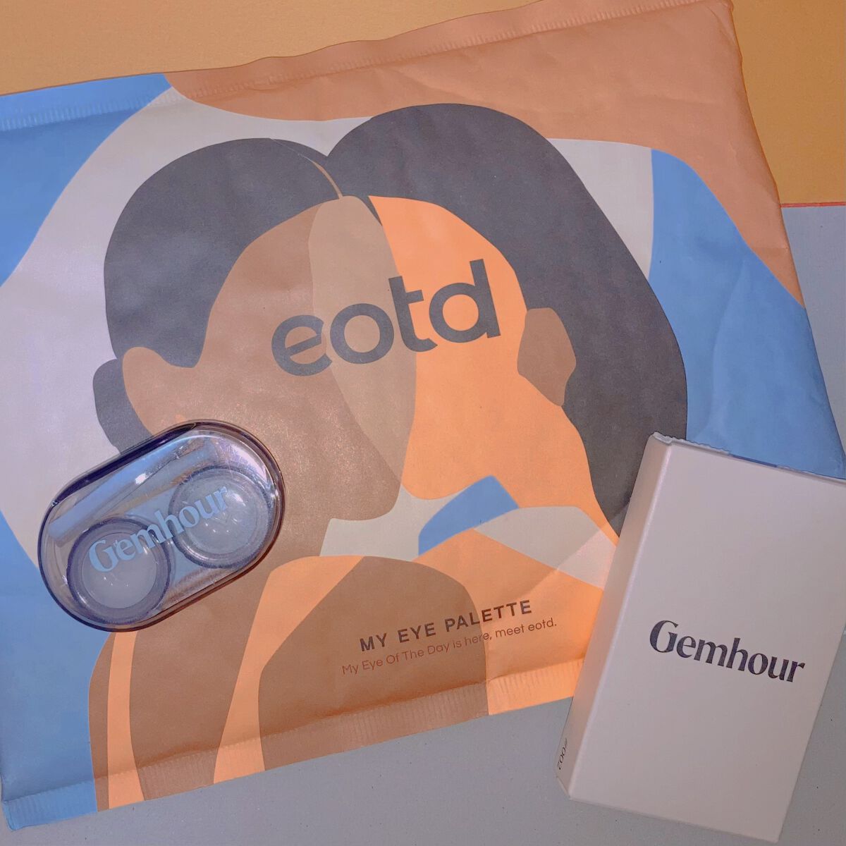 Gemhour/Hapa kristin/カラーコンタクトレンズを使ったクチコミ（3枚目）