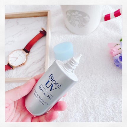 ビオレUV バリア・ミー ミネラルジェントルミルク/ビオレ/日焼け止めミルクを使ったクチコミ(2枚目)