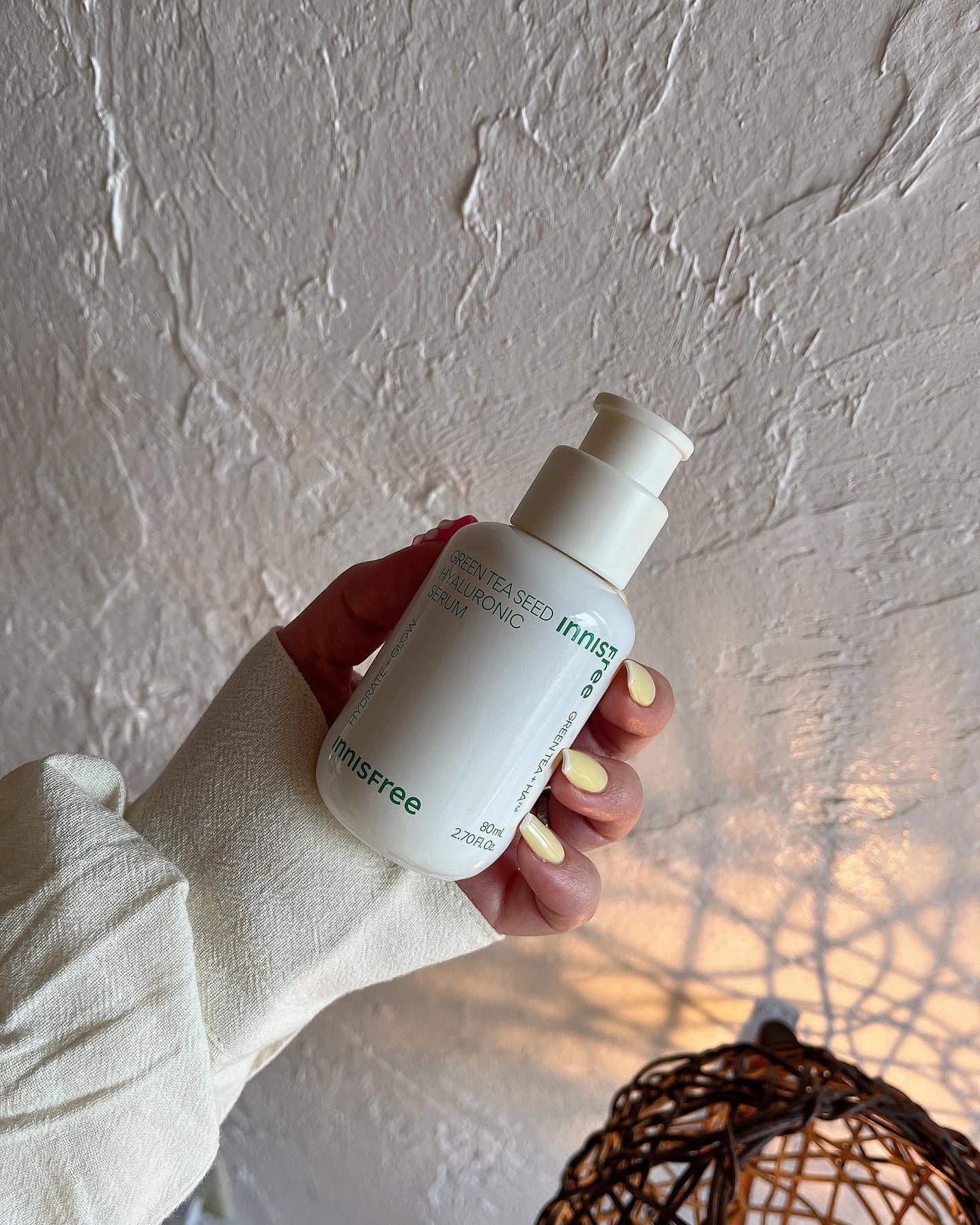 グリーンティーシード ヒアルロン セラム /innisfree/美容液を使ったクチコミ(3枚目)