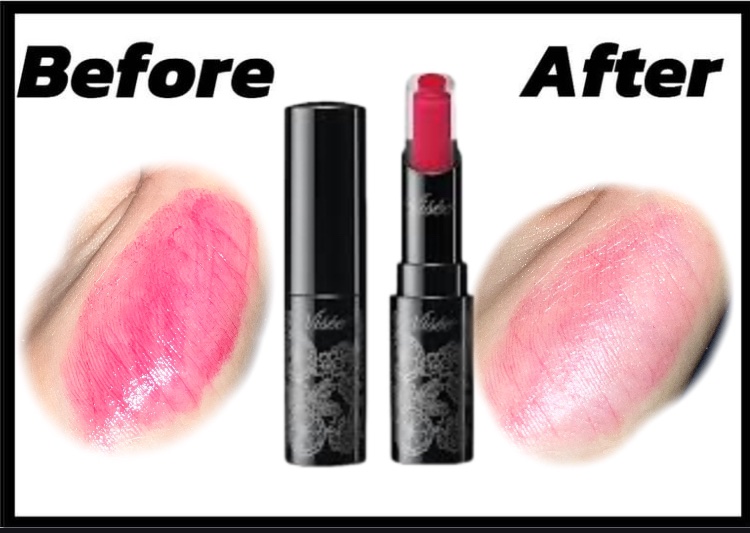 クリスタルデュオ リップスティック RD461 レッド系/Visée/口紅を使ったクチコミ（1枚目）