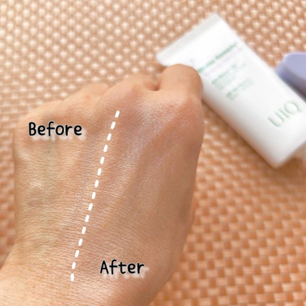 バイオームレメディパープルトーンアップUVクリーム/UIQ/日焼け止めクリームを使ったクチコミ(6枚目)