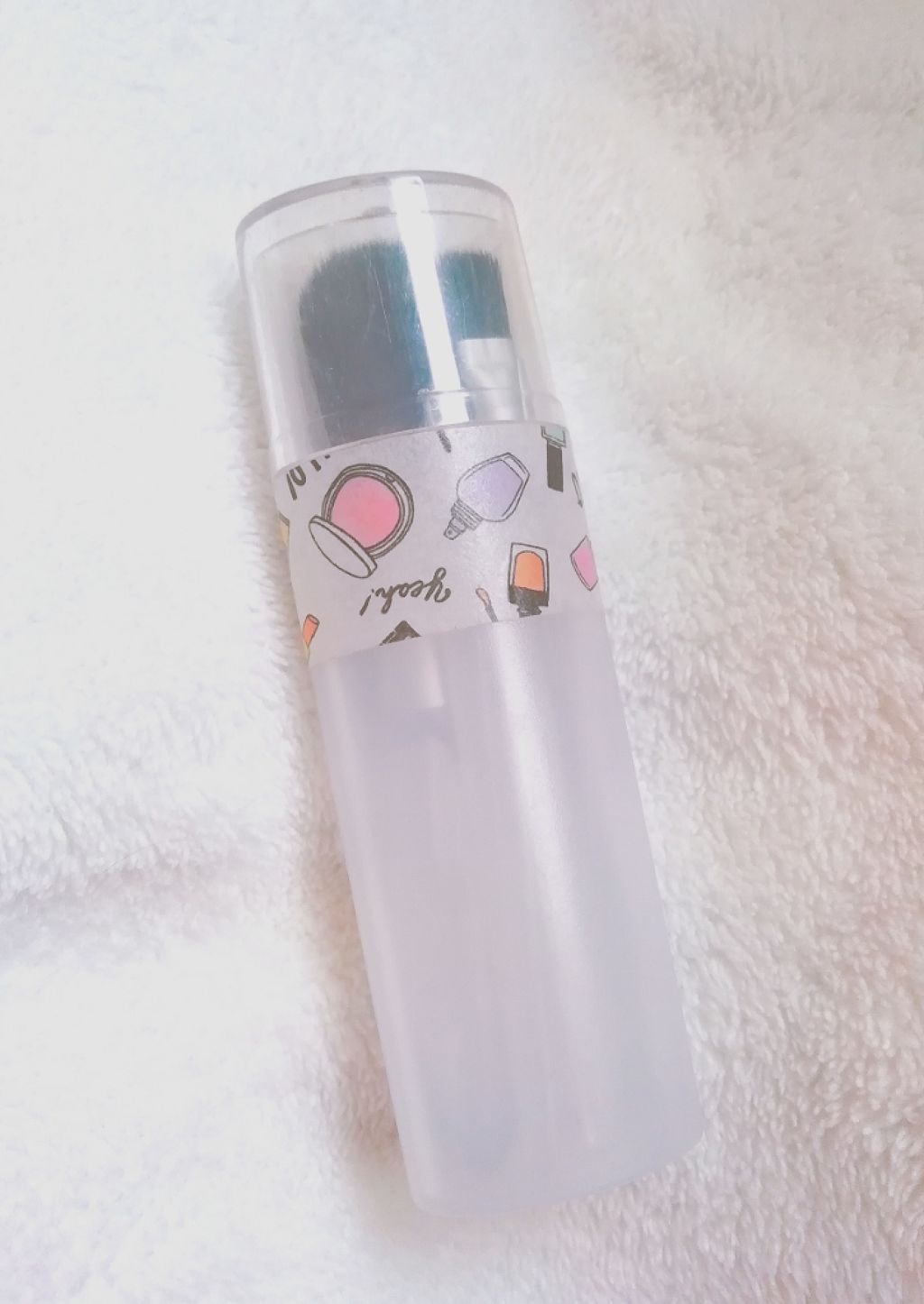 春姫化粧ブラシセット/DAISO/メイクブラシを使ったクチコミ(2枚目)