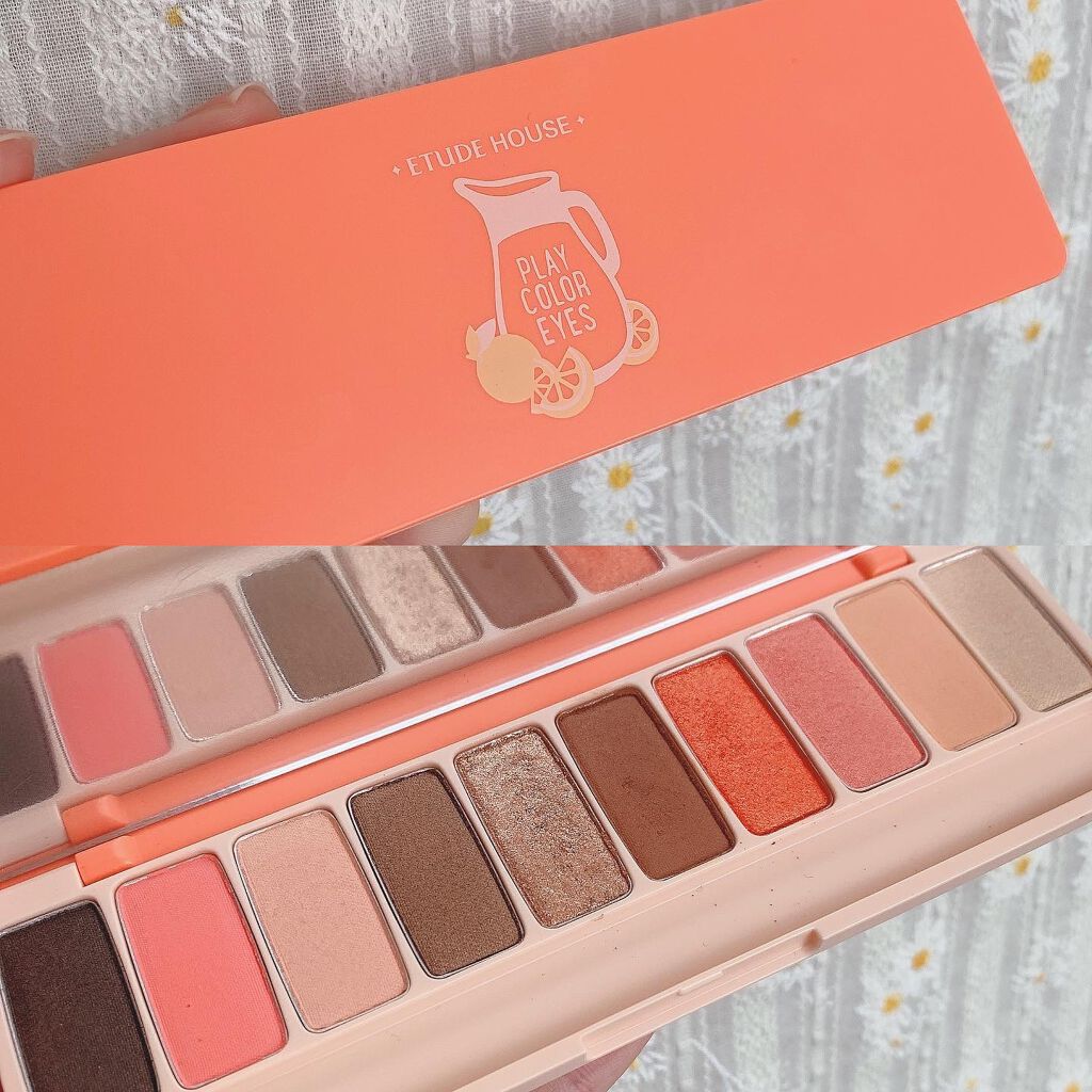 プレイカラー アイシャドウ/ETUDE/アイシャドウパレットを使ったクチコミ(5枚目)