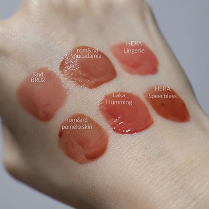 アンドバイロムアンド グラッシーボムティント/&nd by rom&nd/リップティントを使ったクチコミ(8枚目)