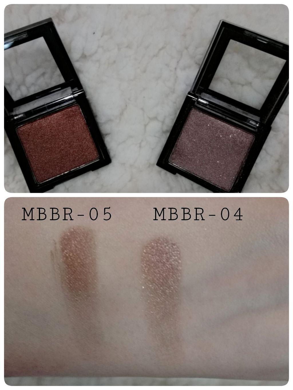 シングルアイシャドウ MBBR-04 コーヒーブラウン/マリブビューティー/単色アイシャドウを使ったクチコミ（3枚目）
