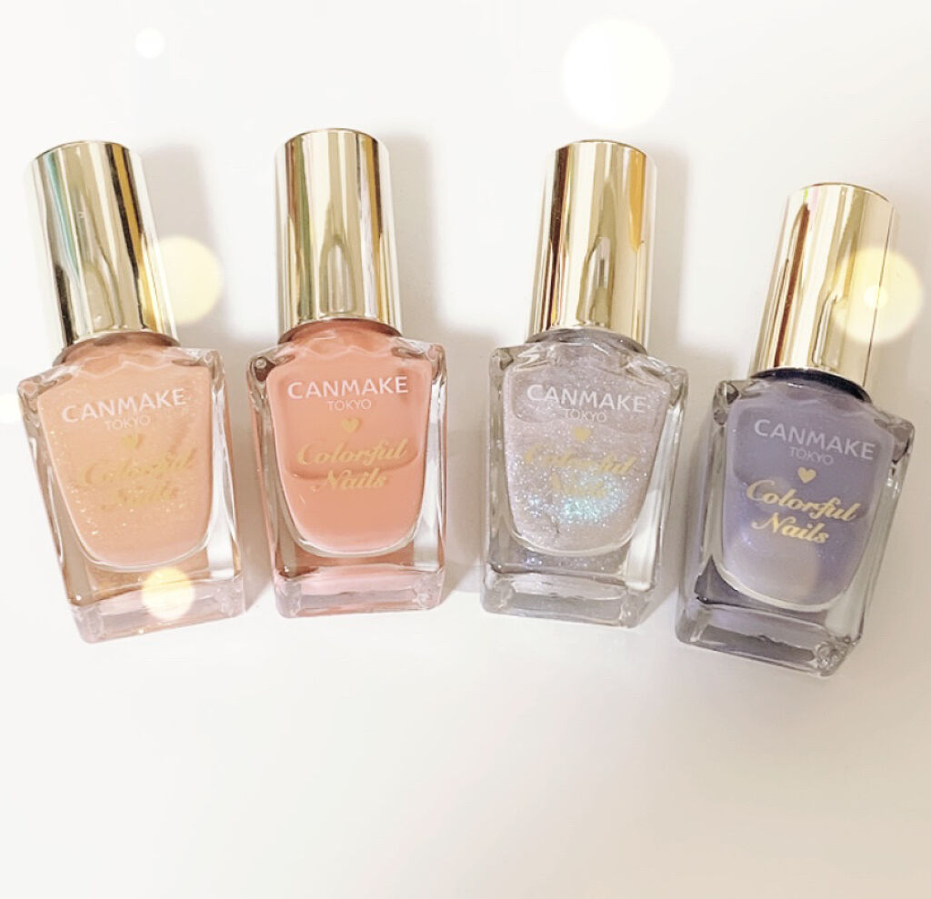 カラフルネイルズ/キャンメイク/マニキュアを使ったクチコミ（1枚目）