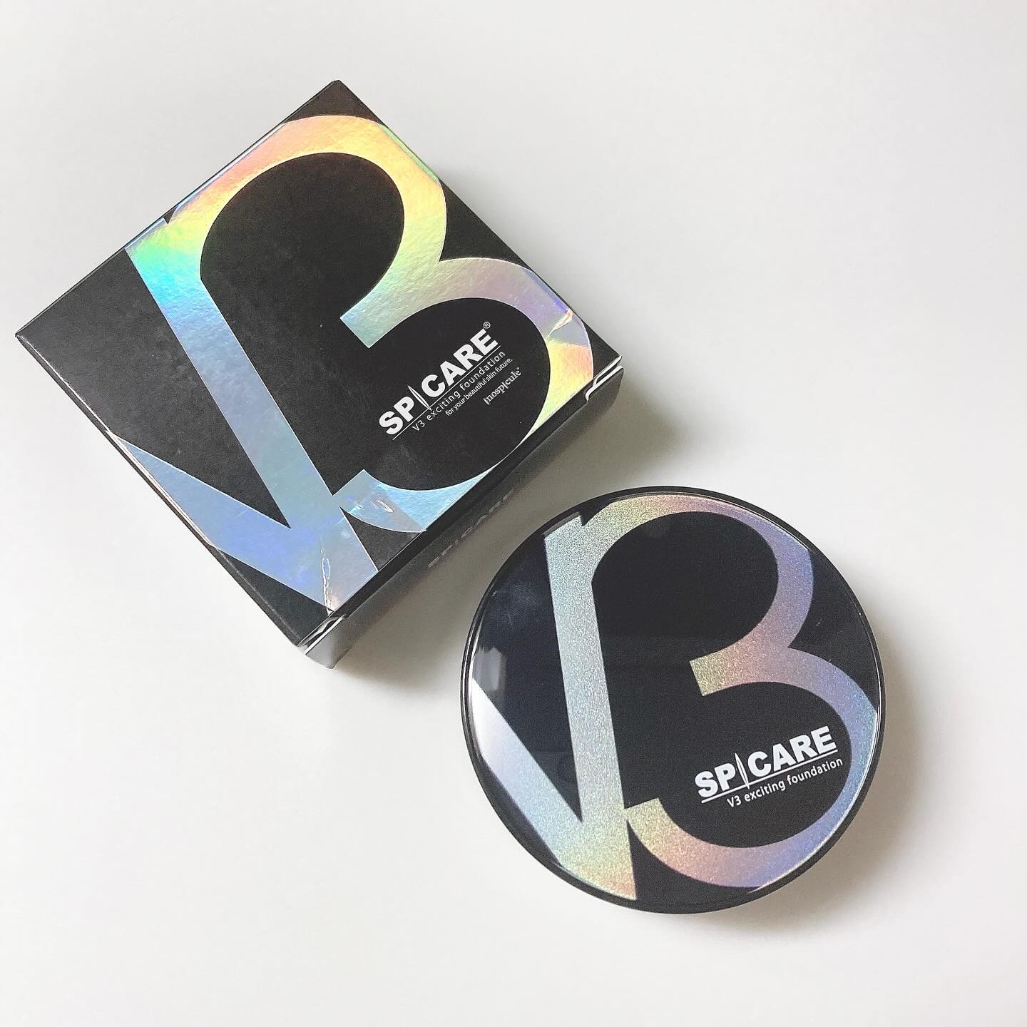 V3 エキサイティングファンデーション/SPICARE/クッションファンデーションを使ったクチコミ（1枚目）