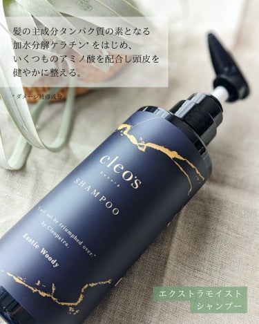 エクストラモイストシャンプー＆リペアトリートメント/Cleo's Beauté/シャンプー・コンディショナーを使ったクチコミ（2枚目）