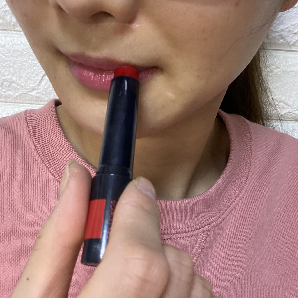 モイスチャーティント 01 スカーレットレッド/ヴァセリン/リップティントを使ったクチコミ（2枚目）