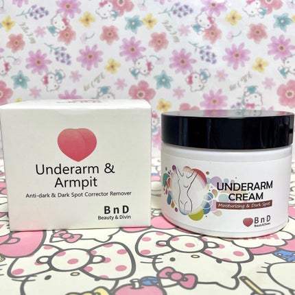 BnDアンダーアームクリーム(ボディクリーム)/BnD/デリケートゾーンケアを使ったクチコミ(1枚目)