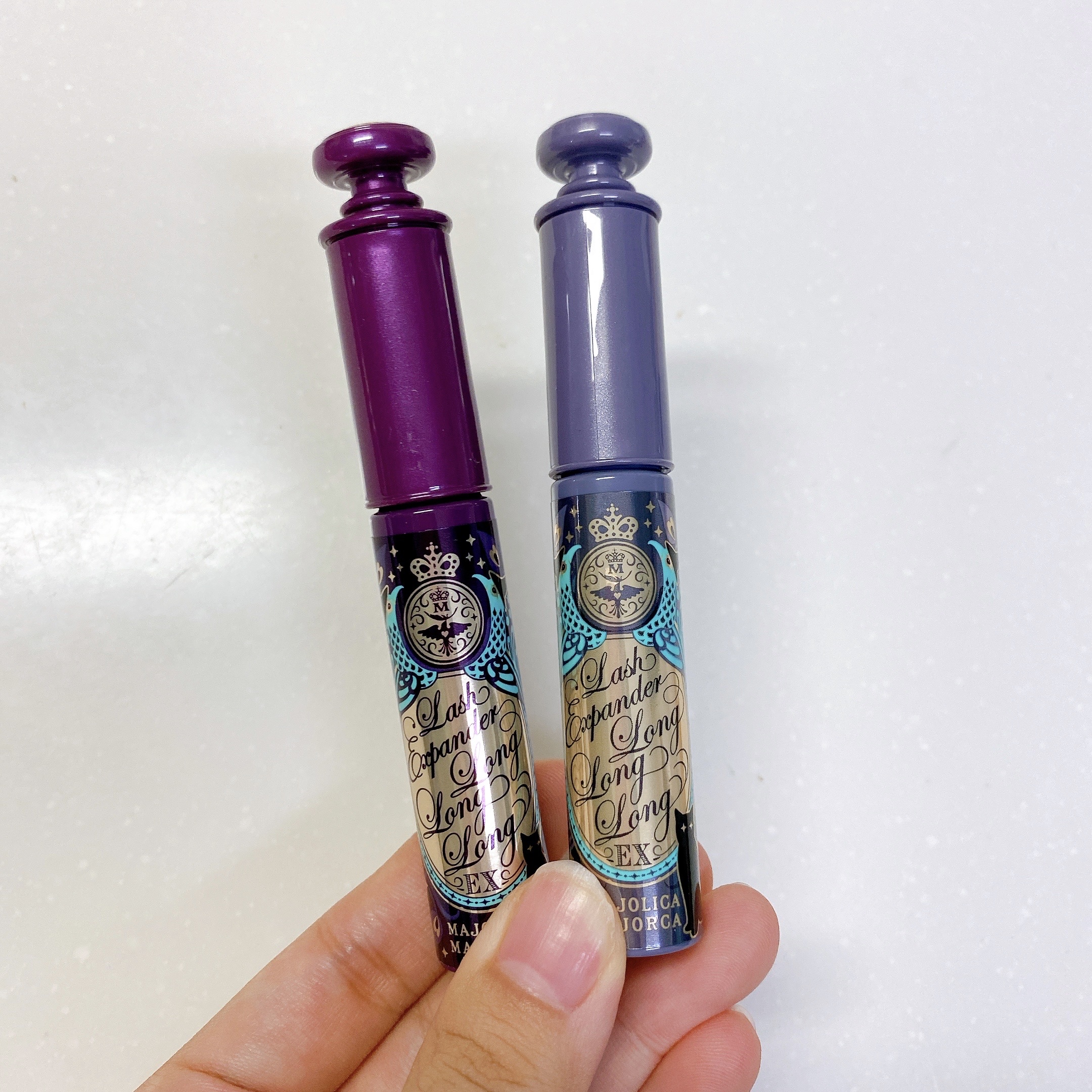 ラッシュエキスパンダー ロングロングロング ＥＸ （フローティング） GY852 ミスティックグレー「第六感」/MAJOLICA MAJORCA/マスカラを使ったクチコミ（1枚目）