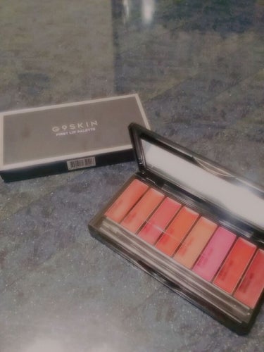 First LIP Palette/G9SKIN/口紅を使ったクチコミ（1枚目）