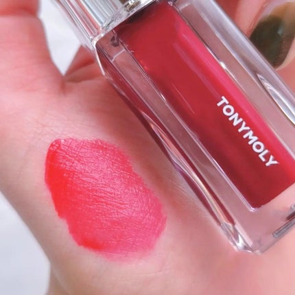 ゲットイットティント ウォーターフルバター/TONYMOLY/リップティントを使ったクチコミ(2枚目)