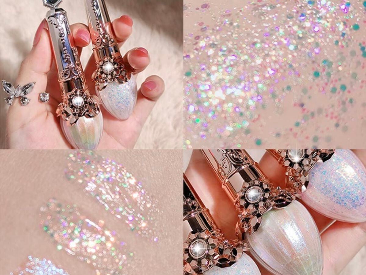 めろ♡໒꒱· ゚ on LIPS 「GECOMO星のようなリキッドアイシャドウ03サマーミント画像..」(3枚目)