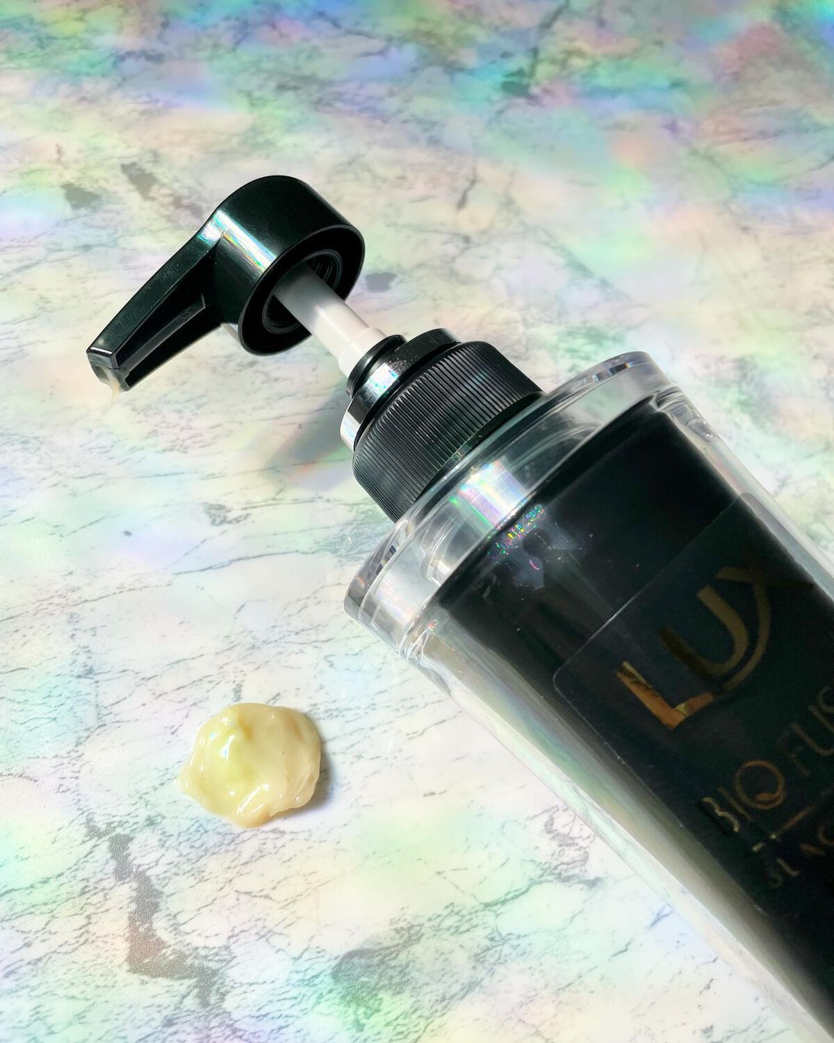 バイオフュージョン ブラックエディション/LUX/市販シャンプーを使ったクチコミ(3枚目)