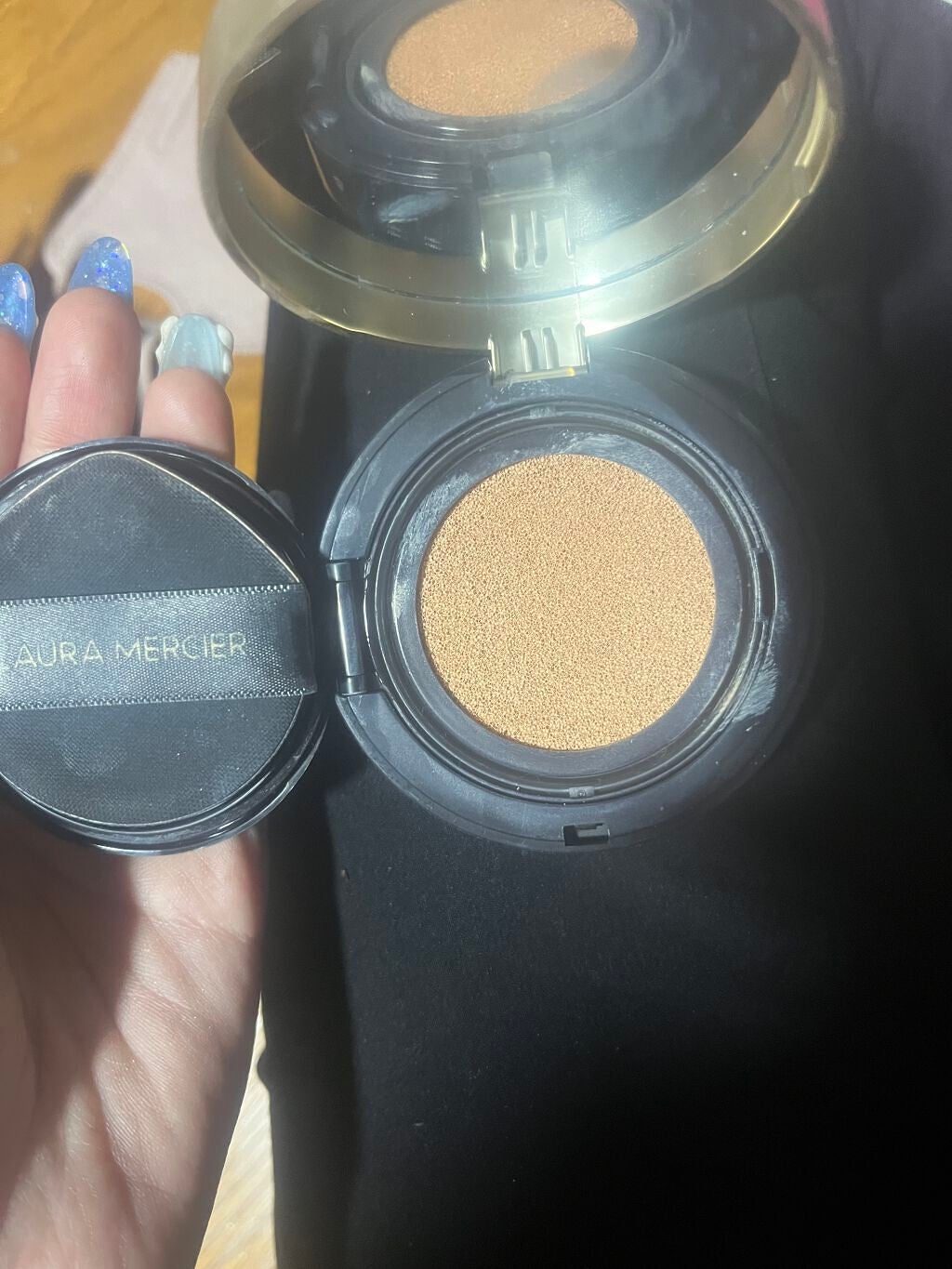 フローレス ルミエール ラディアンス パーフェクティング クッション/ローラ メルシエ/クッションファンデーションを使ったクチコミ(2枚目)