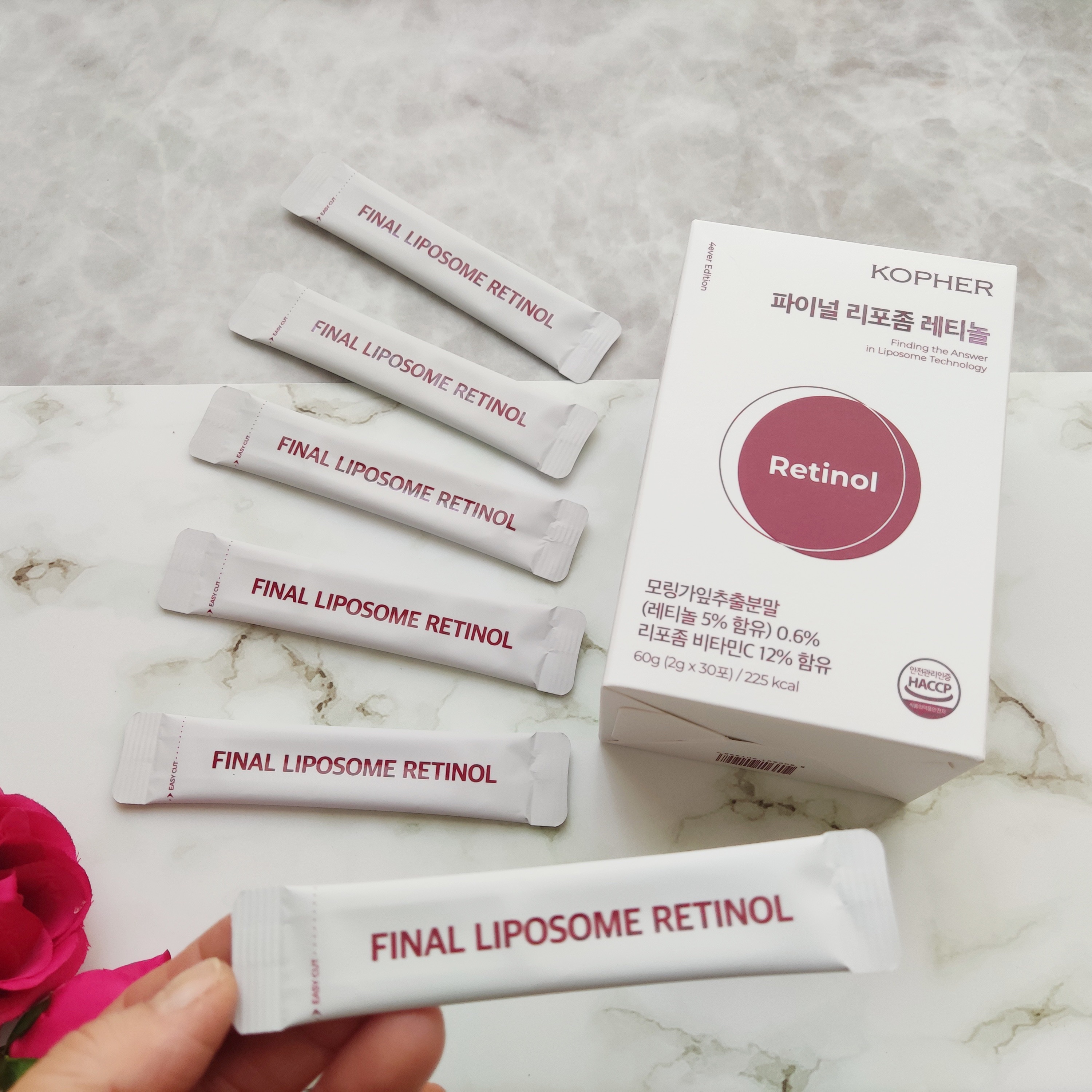 ファイナルリポソーム レチノール/KOPHER/美容サプリメントを使ったクチコミ（2枚目）