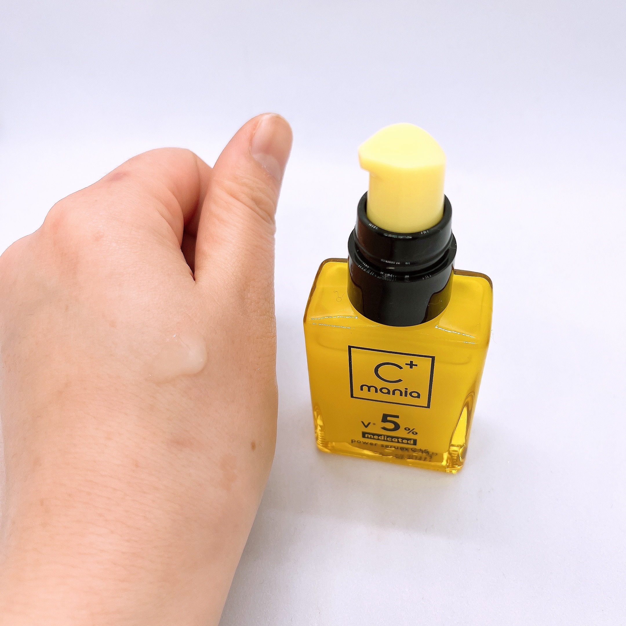 薬用パワーセラムC＋5/C+mania/美容液を使ったクチコミ（3枚目）