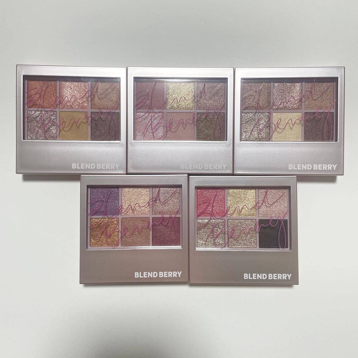 オーラクリエイション/BLEND BERRY/アイシャドウパレットを使ったクチコミ(7枚目)