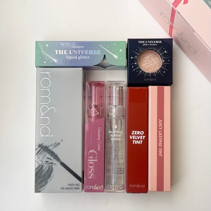 グラスティングカラーグロス/rom&nd/リップグロスを使ったクチコミ(3枚目)