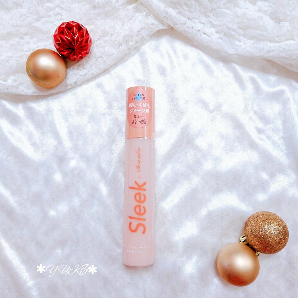 スリーク by サラサロン スリークbyサラサロン シャイニーオイルのクチコミ「
\ #Sleek Ꙭ꙳ /﻿﻿﻿






縮毛・くせ毛ケア【サラサロン】から‪ꔛ‬
プレ.....」（1枚目）