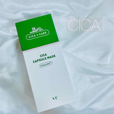 CICA「パック」
VT Cosmetics
CICA カプセルマスク


パック等は好きでいろんなのを試したり使用してるのですが、
その中でもカプセルマスクは自分の肌に合っていて仕上がりも良いのでよく