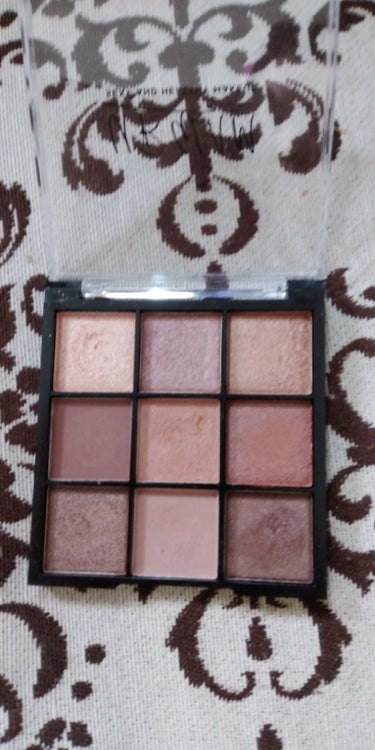 UR GLAM　BLOOMING EYE COLOR PALETTE/U R GLAM/アイシャドウパレットを使ったクチコミ（1枚目）