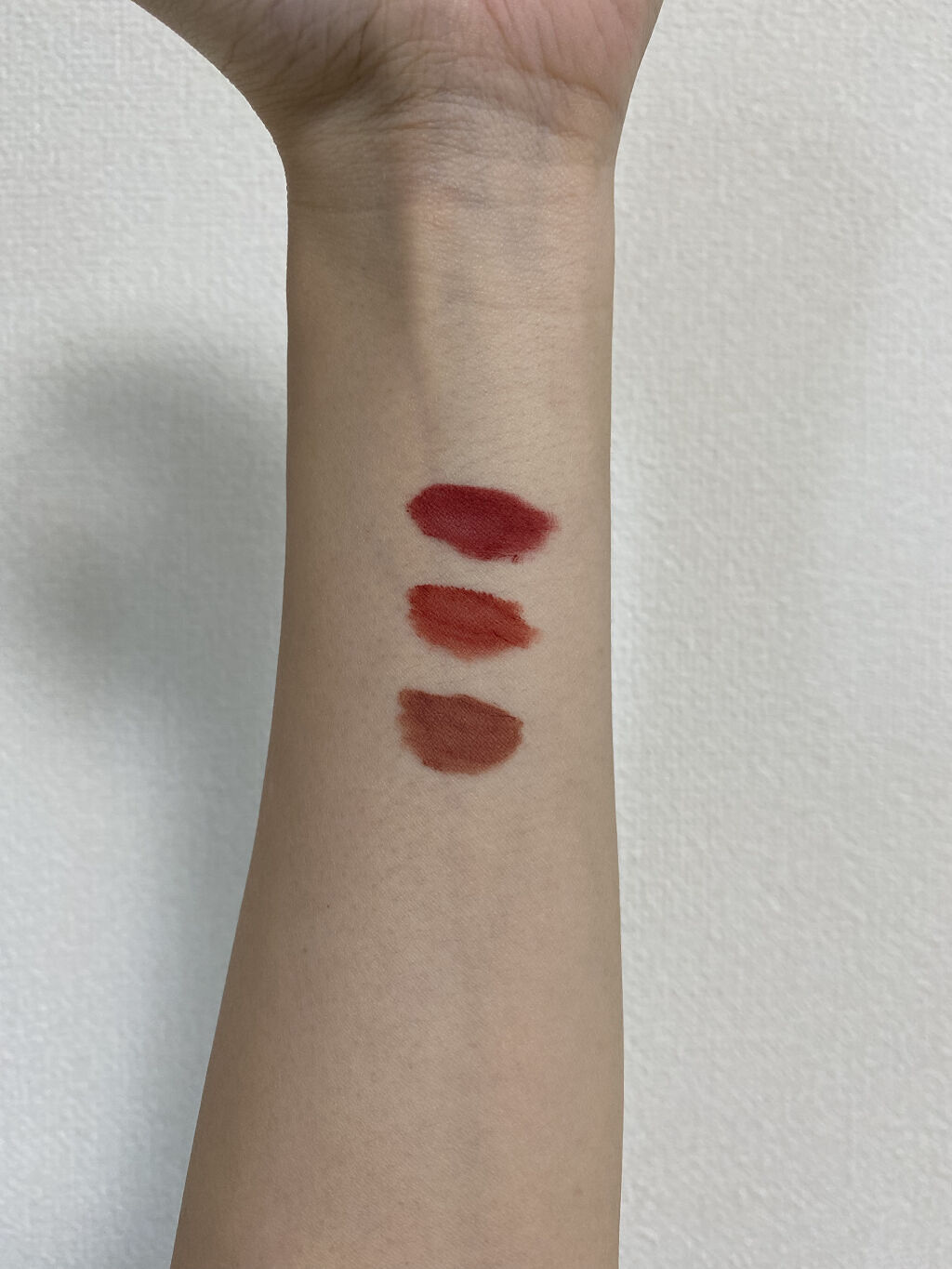  ムースティントリップ 02 オランジェットムース/リトルレディ リュクス/リップティントを使ったクチコミ（3枚目）