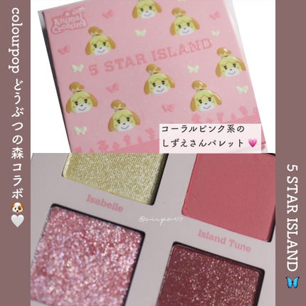 5 STAR ISLAND/ColourPop/アイシャドウパレットを使ったクチコミ(1枚目)