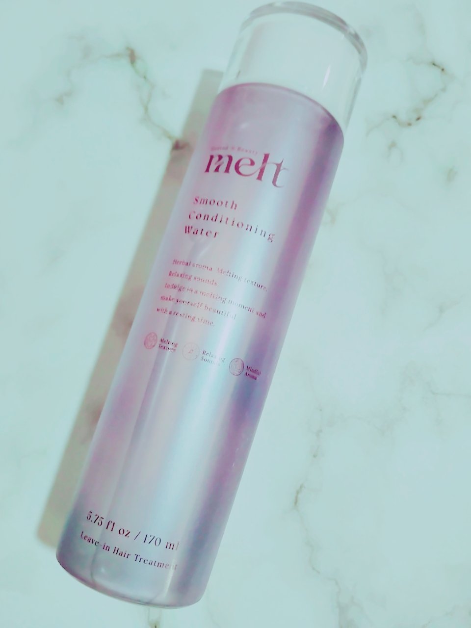 スムース コンディショニング ウォーター/melt/アウトバストリートメントを使ったクチコミ（1枚目）