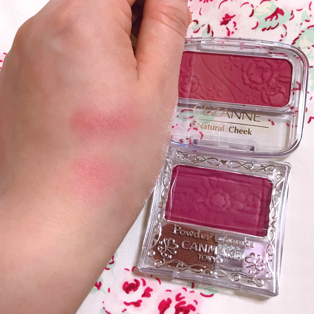 【旧品】パウダーチークス/キャンメイク/パウダーチークを使ったクチコミ(3枚目)