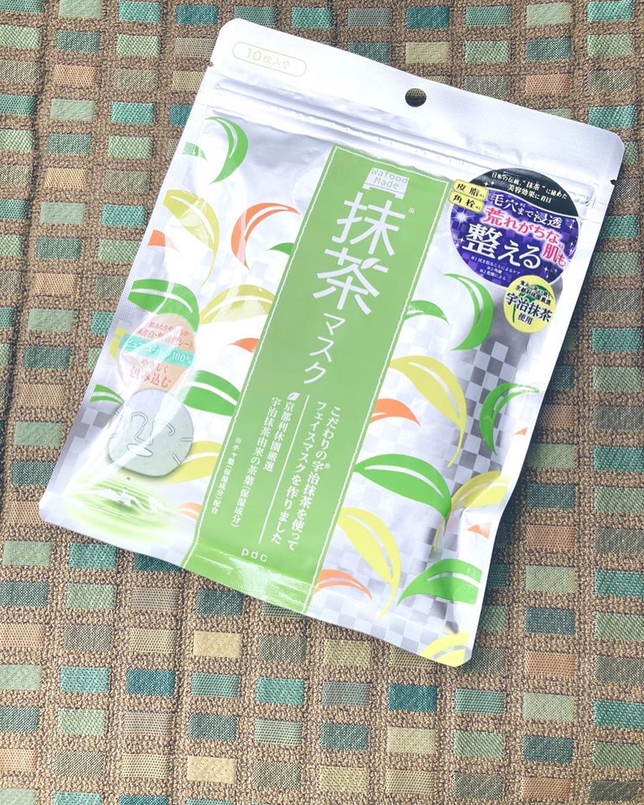 ワフードメイド 宇治抹茶マスク/pdc/シートマスク・パックを使ったクチコミ(4枚目)