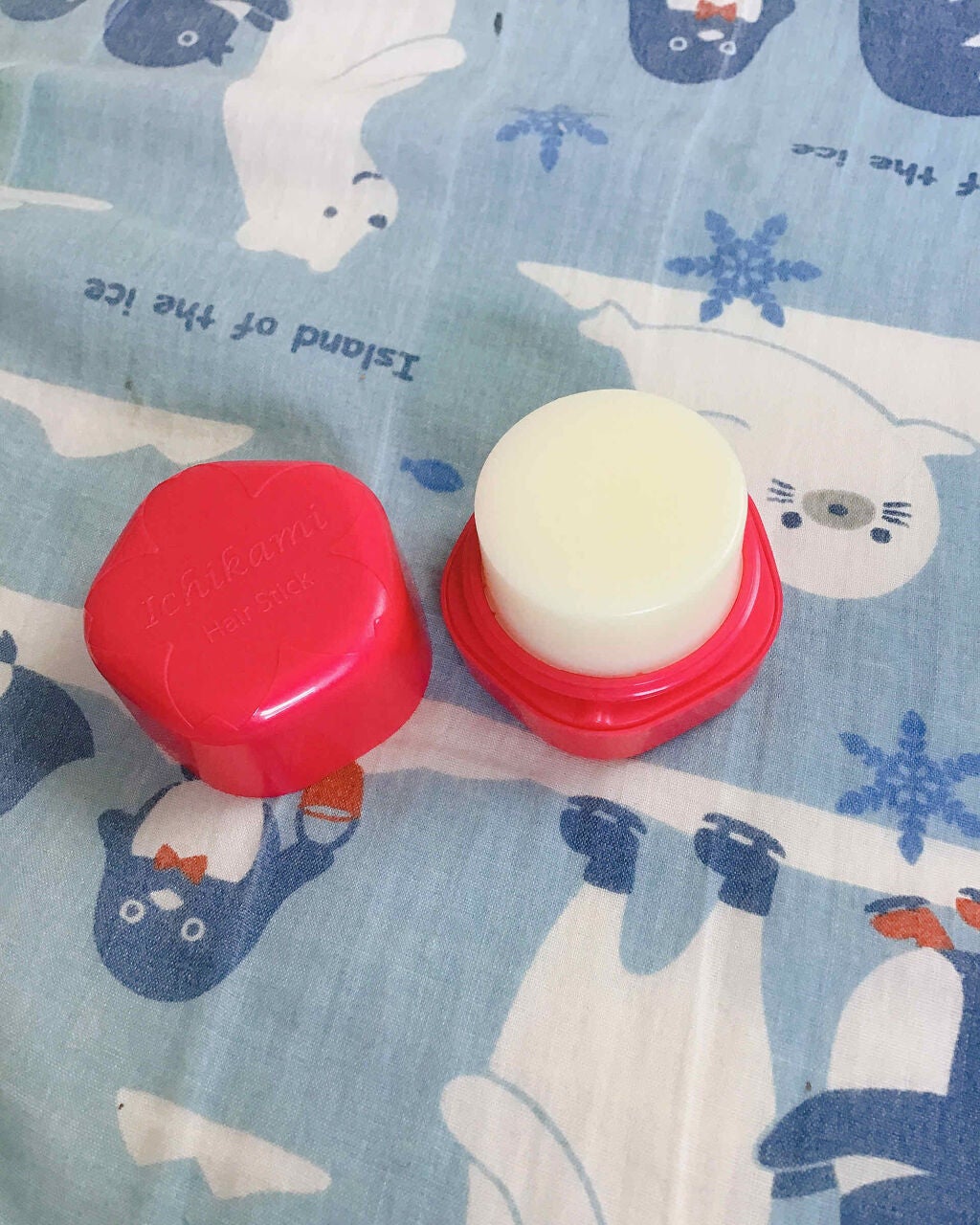 ヘアキープ和草スティック(ナチュラル)/いち髪/ヘアバームを使ったクチコミ(2枚目)