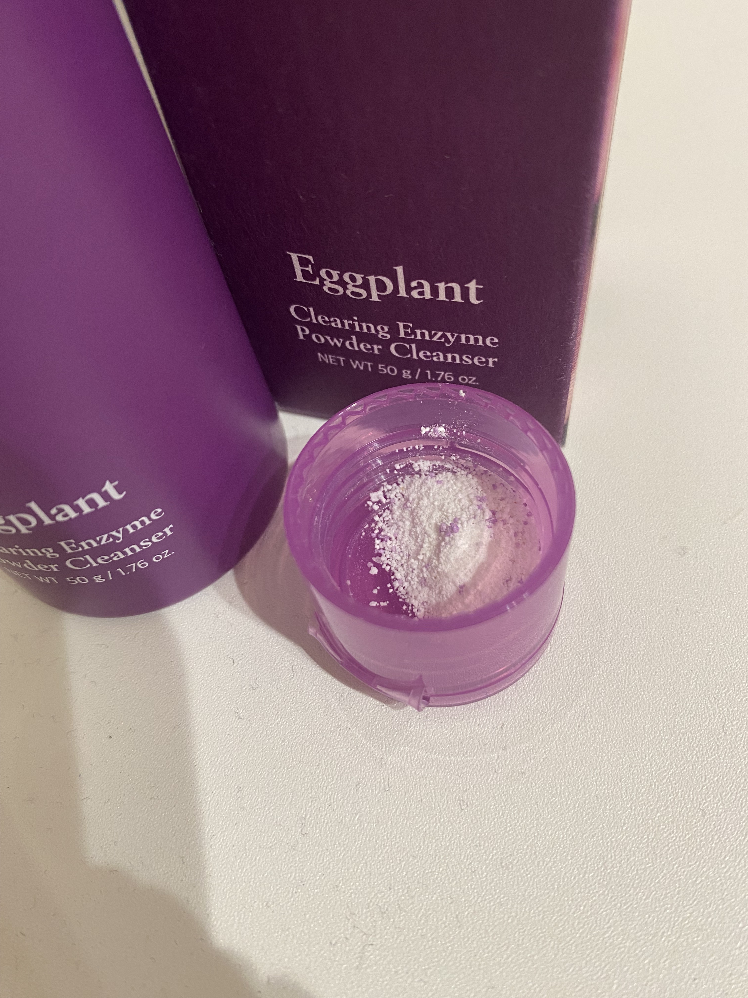 ナスクリアリング酵素洗顔パウダー/PAPA RECIPE/洗顔パウダーを使ったクチコミ（3枚目）