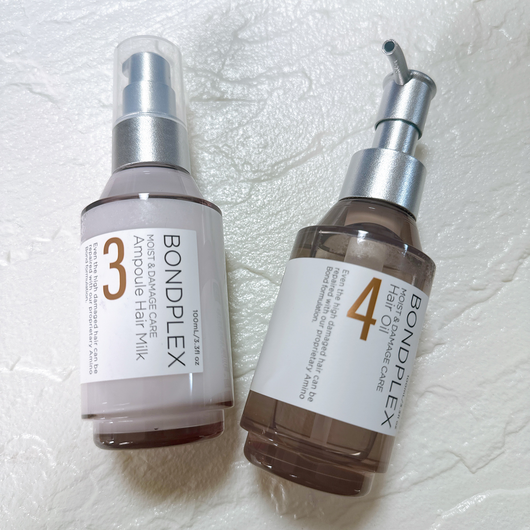 モイスト＆ダメージケア アンプルミルク/ボンドプレックス/ヘアミルクを使ったクチコミ（1枚目）