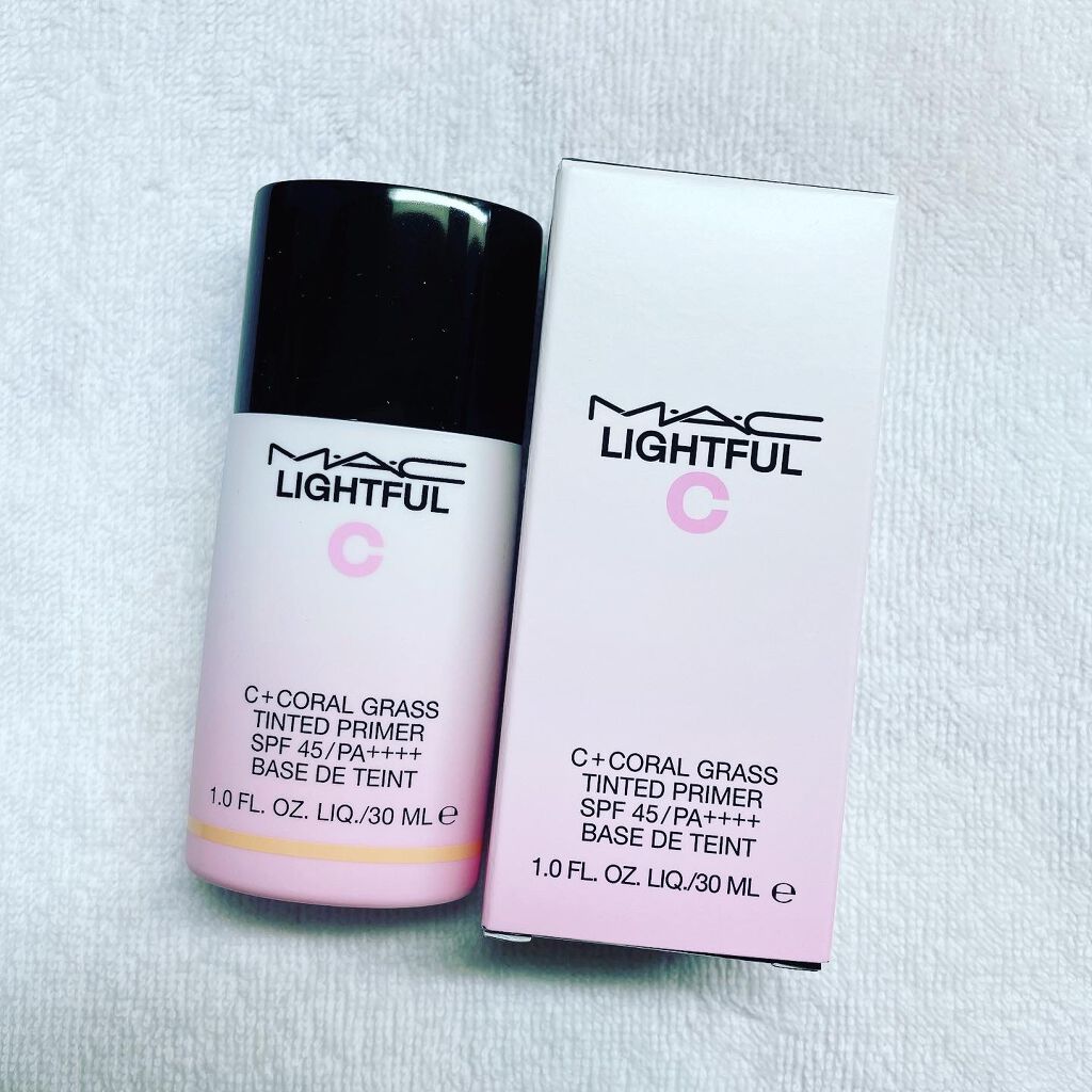 ライトフル Ｃ＋ティンティッド プライマーSPF45(PA++++)/M・A・C/化粧下地を使ったクチコミ（1枚目）