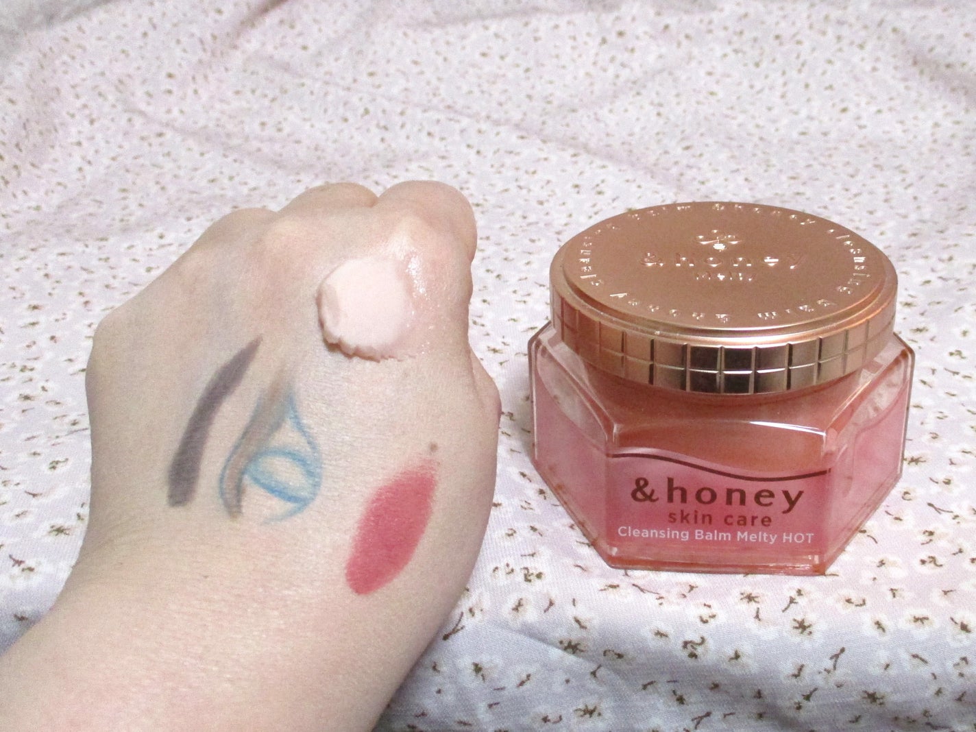 &honey クレンジングバーム メルティ ホット/&honey/クレンジングバームを使ったクチコミ(4枚目)