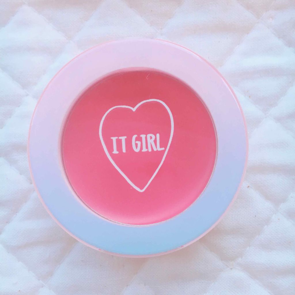 ダイソー×IT GIRL クリームチーク&リップ/DAISO/ジェル・クリームチークを使ったクチコミ(1枚目)